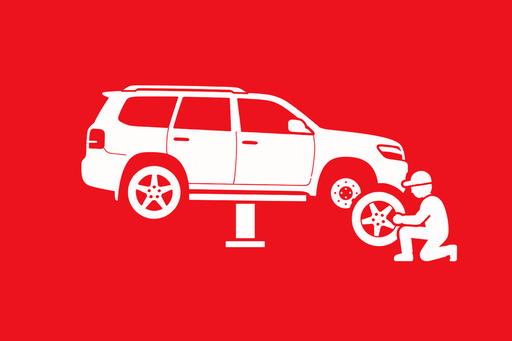 Kompletträder wechseln — SUV, 4×4, Lieferwagen